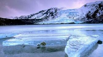 G Gj Kull Glacier Iceland HD Nature Travel Wallpaper