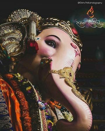 Chintamani Happy Ganesh Chaturthi Image Ganpati Bappa Photo