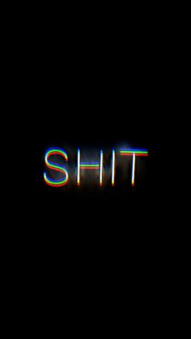 Create Comics Meme Neon Retro Text Wallpaper For iPhone