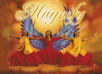 Magnify African American Christmas Cards