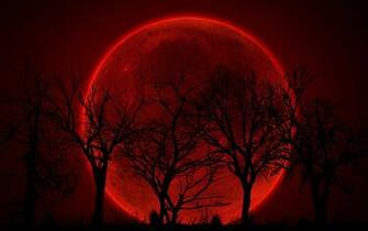 Red Moon Wallpaper HD Net
