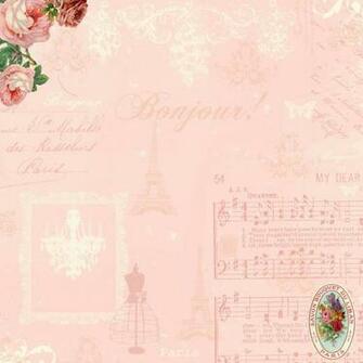 Shabby Pink Background Wallpaper