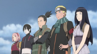 Naruto Hinata Sakura Shikamaru Sai By Weissdrum On