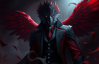 Blood Raven X Suit Wallpaper