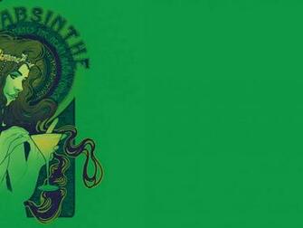 Absinthe Makes The Heart Grow Cool Wallpaper