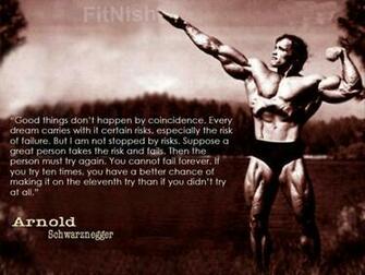 Arnold Schwarzenegger Motivational Quotes