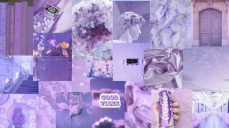 Lavender Laptop Wallpaper Cute Light Purple