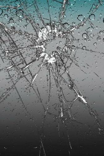 Prank Broken Screen Wallpaper For Apple iPad iPhone