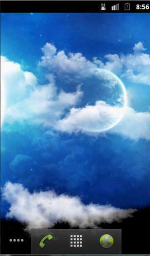 Night Sky Live Wallpaper Screenshot