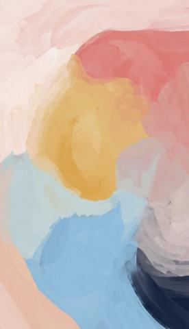 Love Pastel Abstract Art Wallpaper Aesthetic Colorful
