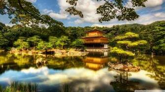 The Golden Pavilion Kyoto Wallpaper