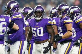 Aug Arlington Tx Usa Minnesota Vikings Outside Linebacker