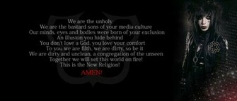 Black Veil Brides Background By Bridesmaid13 Customization Wallpaper