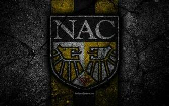 Wallpaper 4k Nac Breda Fc Logo Eredivisie Soccer