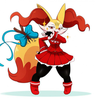 Braixen Kanzuki By Ss2sonic