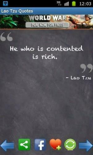 Bigger Lao Tzu Quotes Taoism For Android Screenshot