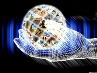 Sfondo Il Mondo In Mano X 3d Computer Grafica