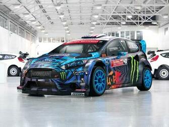 Fiesta S T Rx43 Rallycross Race Racing Tuning Wallpaper Background
