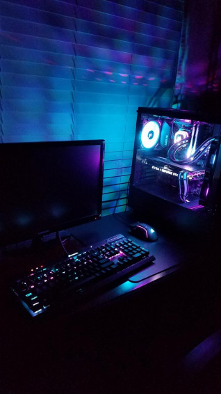 Outrun Themed Gaming Room Wallpaper Mobcup
