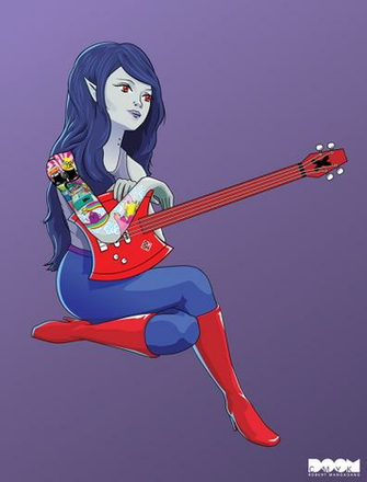 Marceline Adventure Time Fan Art By Doomcmyk