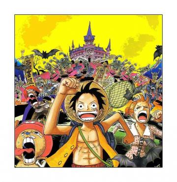 One Piece Thriller Bark Monkey D Luffy Nami Usopp Tony