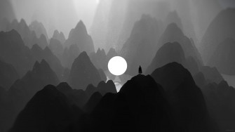 Dark Minimalist Wallpaper