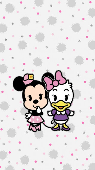 Minnie Mouse Daisy Duck Disney Cuties Hello Kitty Wallpaper