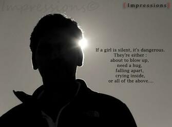 If A Girl Is Silent Quotes Its Me Khyati