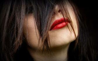 Red Lips Desktop Wallpaper Net