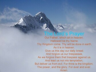 The Lord S Prayer Is A Great Pray
