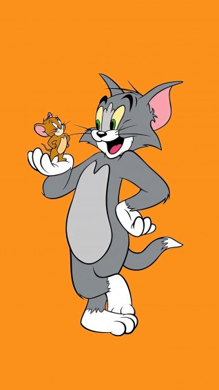 Tom Jerry Wallpaper 4k Cartoon 5k White