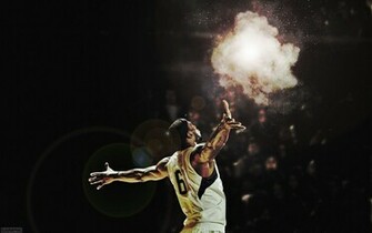 Lebron James Dunk Heat Wallpaper