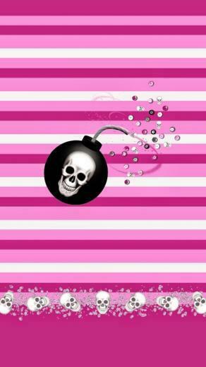 Dazzle My Droid Pink Rocker Wallpaper Collection G