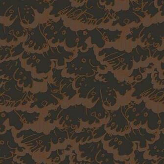 Contemporary Black And Copper Wallpaper By Vivienne Westwood