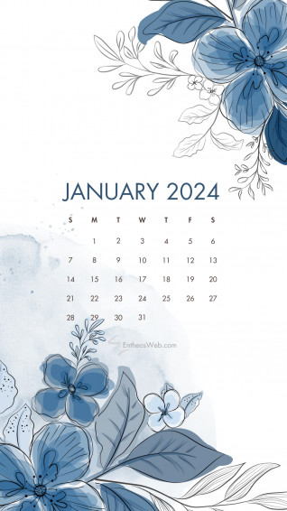 January Phone Wallpaper Calendars Entheosweb