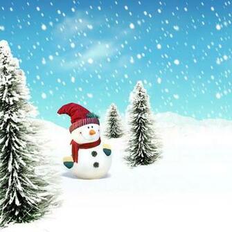 iPad Wallpaper Christmas Scenery Mini