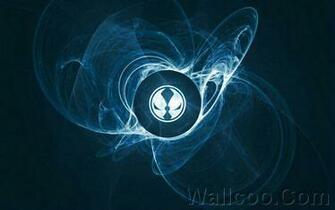 Spawn Comic Wallpaper Vol Logo Orb Blue