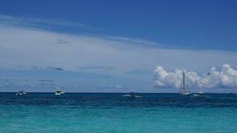 Blue Ocean Boracay Island Wallpaper HDtv 1080p