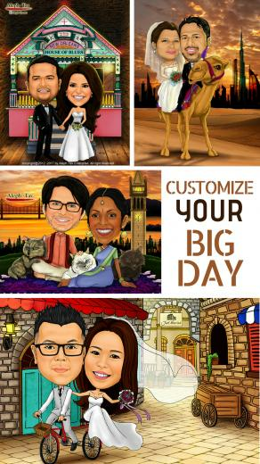 Wedding Couple With Clean Background Awesome Invitations Save The