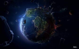 Strictly Wallpaper Imaginary Worlds