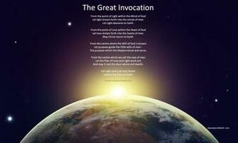 The Great Invocation World Prayer Abundance Belief