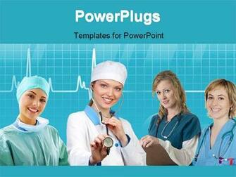 Template Background Of Nurse Medical Assistant Nurses