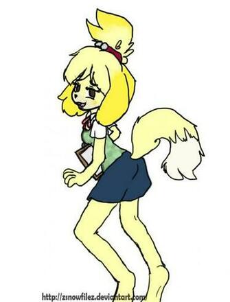 Acnl Isabelle By Zsnowfilez