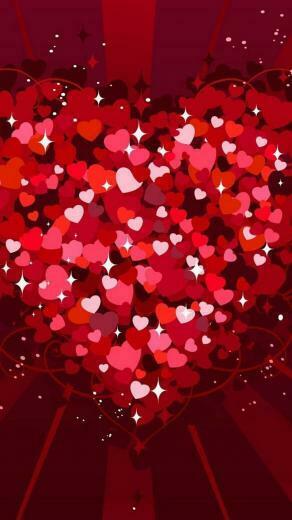 Heart Valentine Day Wallpaper iPhone