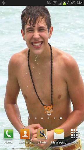 Bigger Austin Mahone Live Wallpaper For Android Screenshot