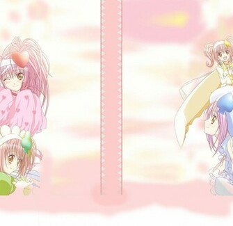 Shugo Chara Group Pink By Background Guru