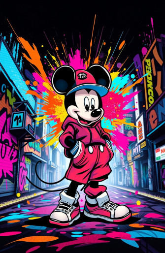 Mickey Mouse Dope Wallpaper