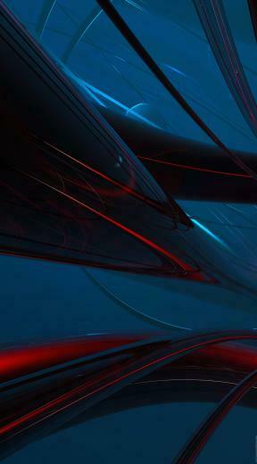 Pattern 3d Cool Blue Red Wallpaper Sc iPhone6plus