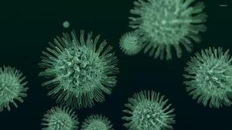 Green Germs Wallpaper 3d