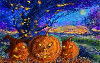 Abstract Halloween Wallpaper X HD